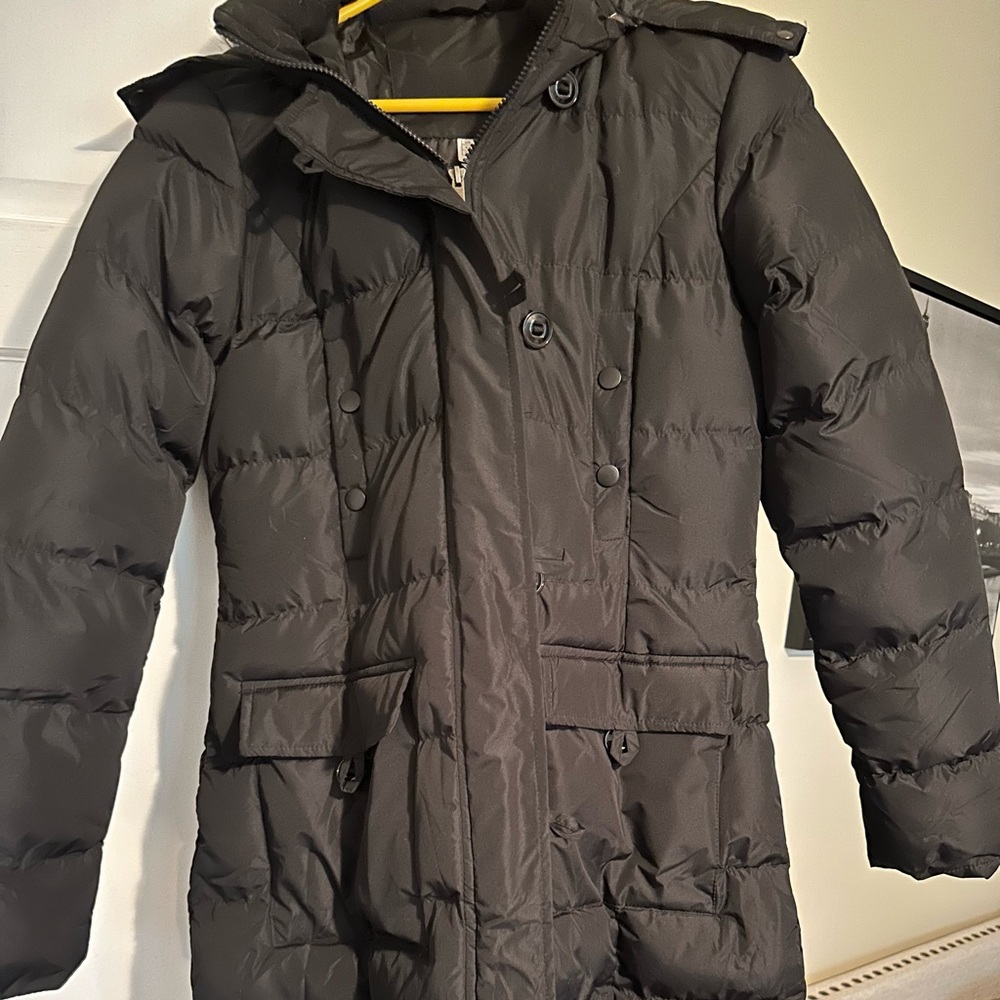 Szory down puffer coat, like new